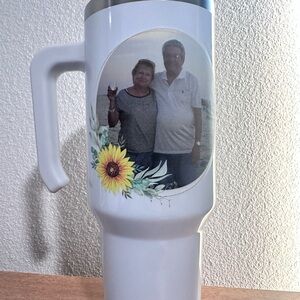 CUSTOM 40OZ Stainless Steel Tumbler